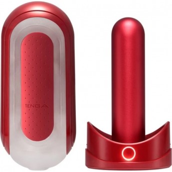 Мастурбатор с подогревом TENGA FLIP ZERO RED WARMING