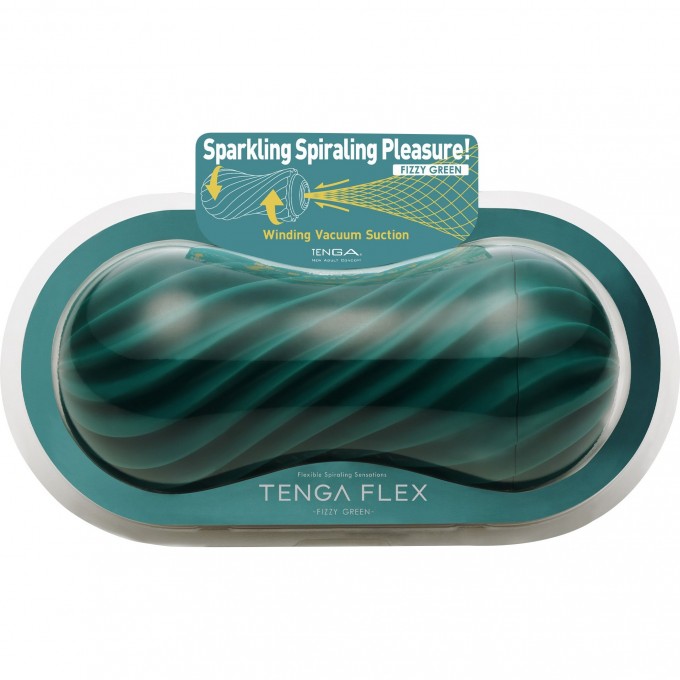 Мастурбатор TENGA FLEX FIZZY GREEN FLX-004 Мастурбатор TENGA FLEX FIZZY GREEN FLX-004