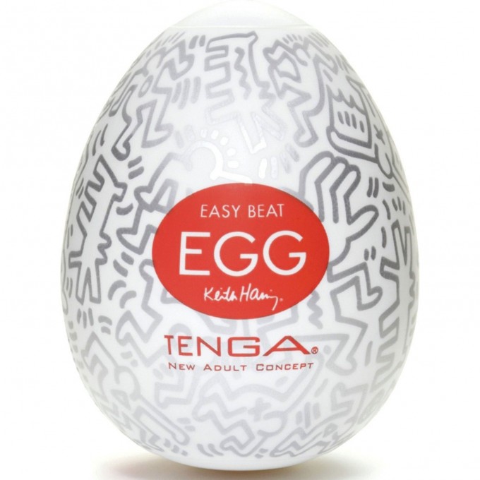 Мастурбатор TENGA&KEITH HARING EGG PARTY KHE-003 Мастурбатор TENGA&KEITH HARING EGG PARTY KHE-003