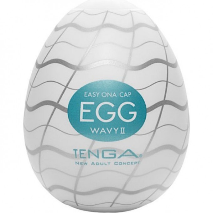 Стимулятор-яйцо TENGA EGG WAVY II EGG-013 Стимулятор-яйцо TENGA EGG WAVY II EGG-013